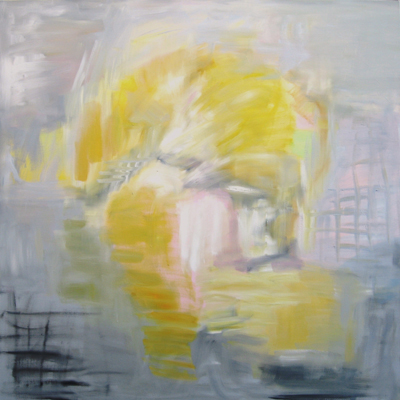 Angelika Zaunmüller - Nr. 17 - 100 x 100 cm - Öl auf Leinwand - 2009